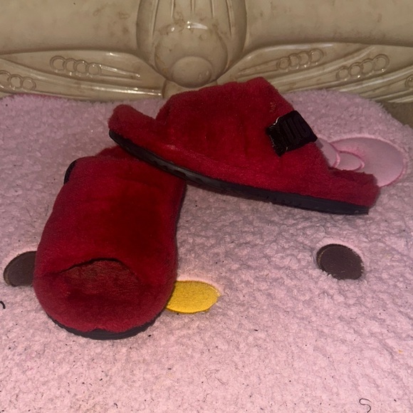Red UGG Slippers - Picture 1 of 4